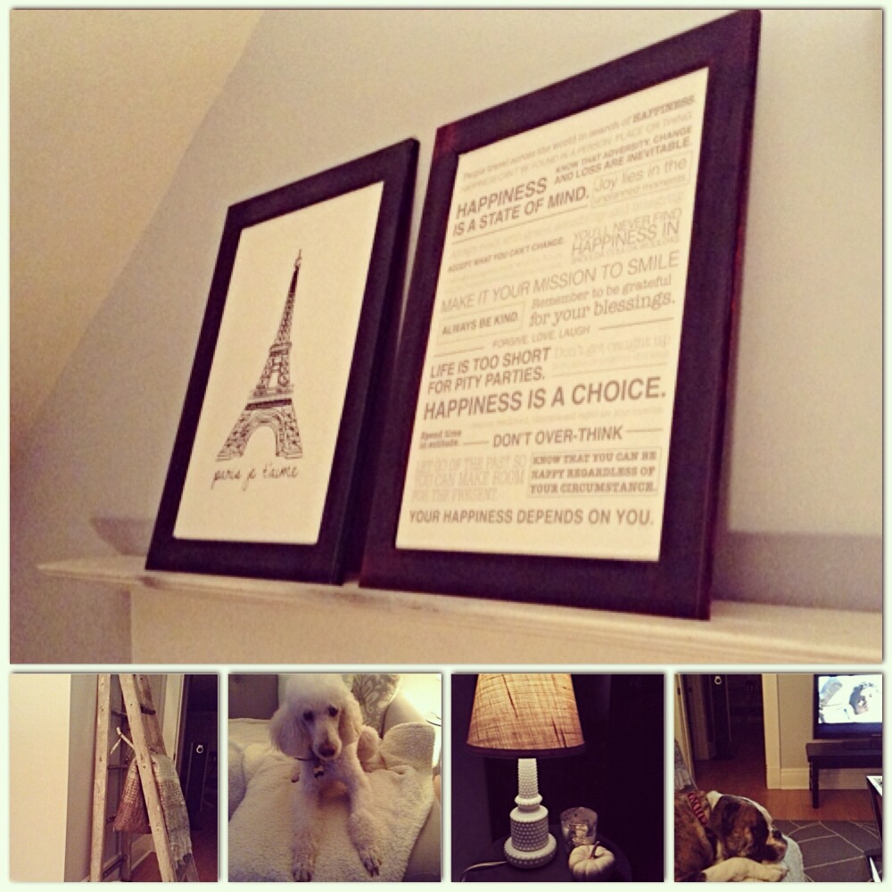 Home Diary: recycled frames